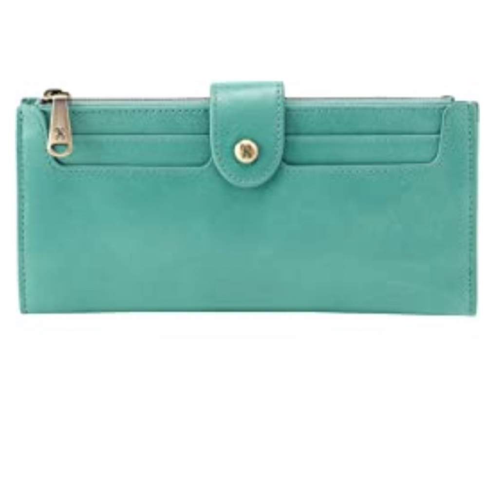 Hobo Dunn Wallet Seafoam